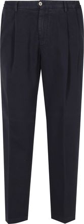 BRIGLIA 1949 Straight-Leg Courmayeur Pants with Tailored Finish