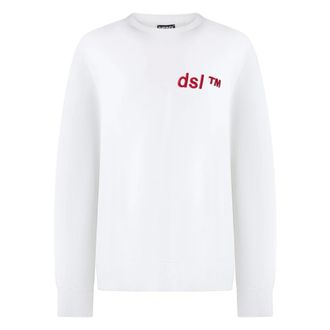 Diesel Felpa girocollo - - Sweatshirts & Hoodies - Uomo - Bianco - L