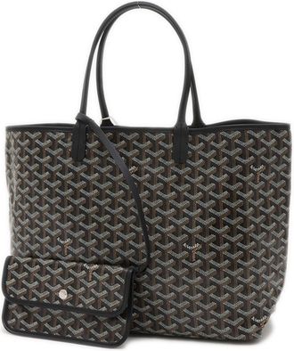 Goyard Canvas Leather Tote Bag (Pre-Owned)