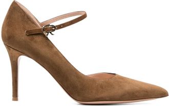 Gianvito Rossi 85 mm Kelley pumps - Bruin