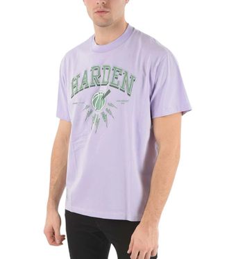 Neil Barrett Light Purple Crew Neck T-Shirt
