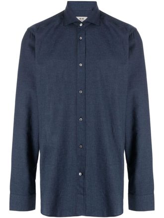 Corneliani Camicia a maniche lunghe - Blu