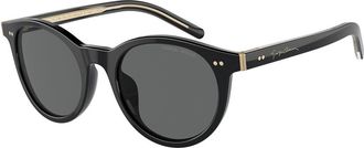 Giorgio Armani AR8199U 587587 Womens Sunglasses Black Size 50