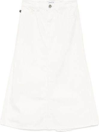 Chocoolate Gonna in denim - Bianco