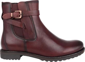 Ara Rode Dameslaars - Hoogwaardig schoeisel - Dames - Enkellaarsjes - Rood - 42 EU - Schoenen