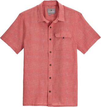 Royal Robbins Hempline Spaced S/S Hemd f&uuml;r Herren | rosa