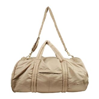Entire studios Weekend Bags, female, Beige, Size: ONE SIZE Nylon Duffle Bag
