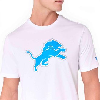 New Era Detroit Lions NFL Team Logo White T-Shirt