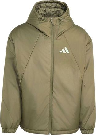 adidas Terrex Multi PrimaLoft Insulated Hooded Jacket Asia Sizing Olive Strata KS1513