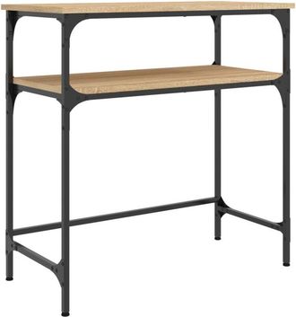 vidaXL Vidaxl - Mesa Consola Madera De Ingenier&iacute;a Roble Sonoma 75x35,5x75 Cm