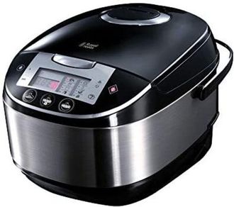 Russell Hobbs cook@ home 5L 900W Nero, Acciaio inossidabile apparecchio multi-cottura