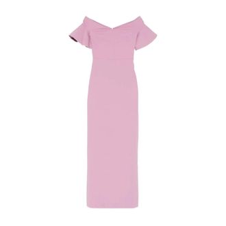 Solace London Party Dresses, female, Purple, Size: 2XS Olivia Maxi Dress