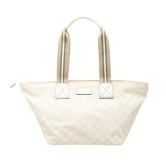 Gucci Bolso Tote de Lona Pre-owned - Pre-owned - Mujer - Beige - ONE SIZE