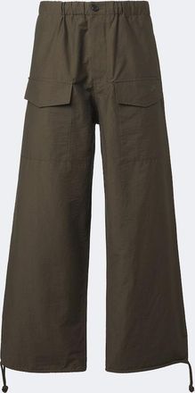 J.W.Anderson Cotton-blend wide-leg pants