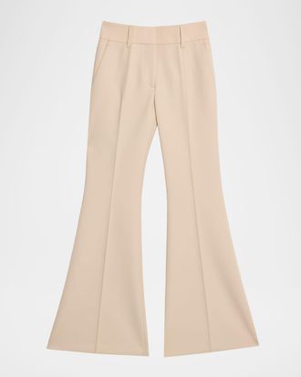 Gabriela Hearst Rhein Wool Flare Pants