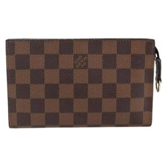 Louis Vuitton Pre-owned Clutches, unisex, Brown, Size: ONE SIZE Pre-owned Marais bucket zip pouch