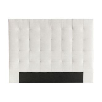 Miliboo Cabecero En Tejido Beige 160 Cm Halciona