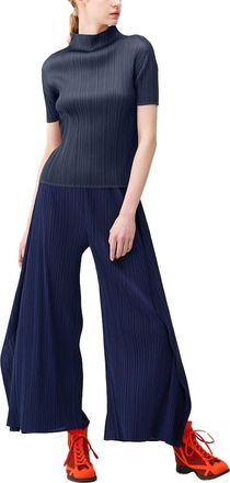 Issey Miyake Top - Navy