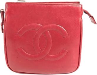Chanel Pre-owned Belt Bags, female, Red, Size: ONE SIZE Pre-owned Vintage Belt Bag