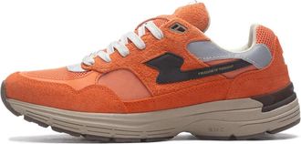 Stepney Workers Club Dynamische Geo-Merged Sport Sneakers - Heren - Sneakers - Oranje - 46 EU - Su&egrave;de - Schoenen