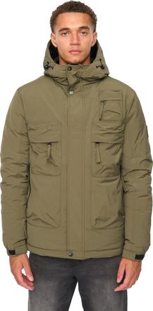 Duck and Cover Mens Jelforth Jacket (Khaki Green) - Size 2XL