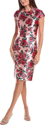 Rene Ruiz Faille Cocktail Dress