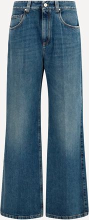 Brunello Cucinelli Contemporary Loose Authentic denim Pants with monili Female 40
