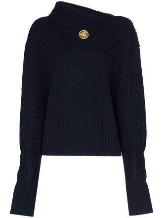 J.W.Anderson Maglione a coste - Blu