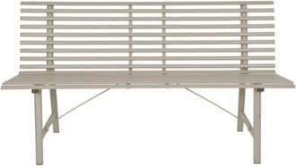 Garden Trading Richmond Outside Inside Park Bench Seat Clay Metal Steel