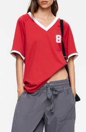 Lioness Spectate Top in Crimson at Nordstrom, Size Medium