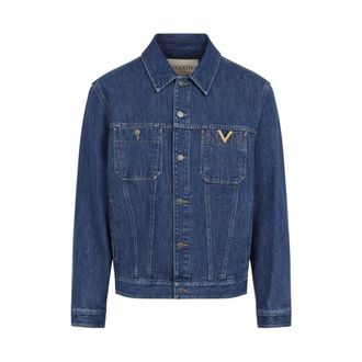 Valentino Garavani Hombre, Chaquetas, Azul, Talla: L