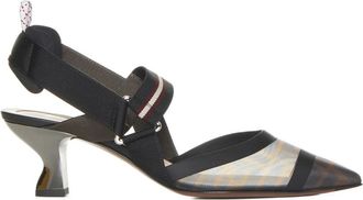 Fendi Dames, Schoenen, Bruin, Maat: 39 EU