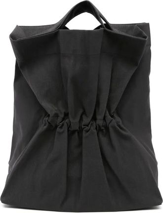Issey Miyake Borsa tote Drawn and Pressed - Nero