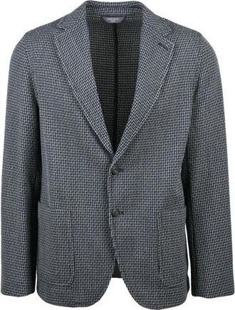 Circolo 1901 Blazer Stondato - Heren - Blazers - Blauw - 2XL - Wol - Jassen