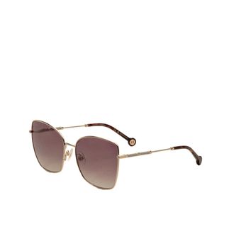 Carolina Herrera Womens 59 mm Rose Gold Sunglasses