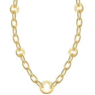 Pompeii3 14k Yellow Gold Womens 24 Chain Necklace 32.1 Grams 9.5mm Thick