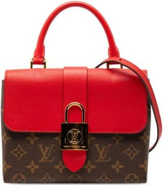Louis Vuitton Pre-owned Locky BB - Dames - Vintage Handtas - Bruin - ONE Size - Leer - Vintage