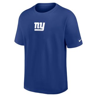Nike New York Giants Dominate The Game Essential Max90 Nike Mens NFL T-Shirt in Blue | 01AY4EW8I-CDL