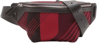 Herm&egrave;s 2021 Canvas Cityslide belt bag - Bruin