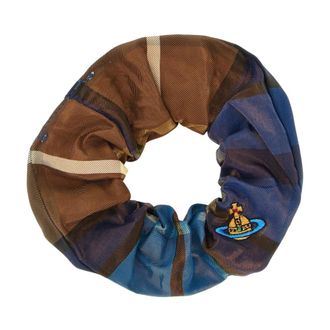 Vivienne Westwood Foulard Scrunchie Tartan - - Accessories - Donna - Multicolore - ONE SIZE