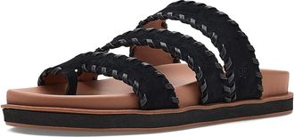 Gentle Souls Niles Whip Womens Sandals Black Suede : 8.5 M