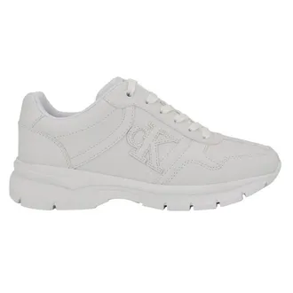 Calvin Klein Caius Sneakers Womens White Athletic Running Shoes ZOGG3104