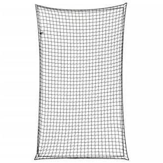 vidaXL Rete per Rimorchio con Corda Elastica Nero 5x3 m in pp Vidaxl