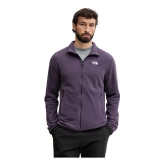 The North Face Glacier Full-Zip Fleece - Heren - Sport - Paars - Maat: M Fleece
