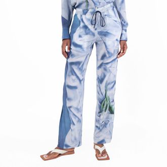 Victoria Beckham Elasticated Waistband Pyjama Trousers, Brand Size 8 (US Size 4)