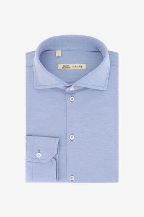 Maurizio Baldassari Hemd aus Baumwollpiqu&eacute;