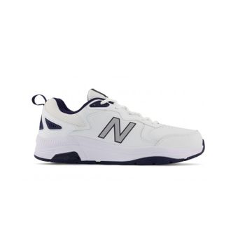 New Balance Mens Mx857V3 Shoes In White/navy