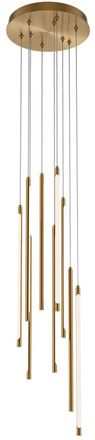 Maytoni Dimmbare Led Design Pendellampe Light Stick, Gold