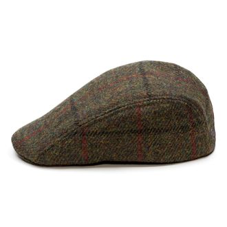 Sterkowski Norte | Harris Tweed Flat Cap for Men and Women | Newsboy Driving Gatsby Ivy Irish Scally Cabbie Peaky Scully Paperboy Winter Earflap Cabby Newspaper 