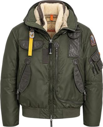 Parajumpers Gobi 20th Bomber - Heren - Gewatteerde jassen - Groen - XL - Leer - Jassen